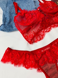 Conjunto Renda Chantilly