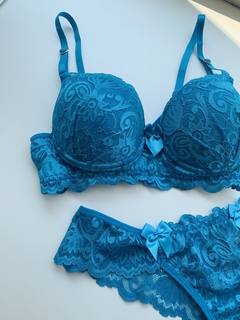 Conjunto Azul Turquesa - comprar online