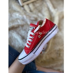 CONVERSE ROJAS PLATAFORMA - tienda online