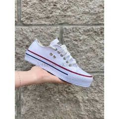 CONVERSE BLANCAS PLATAFORMA - tienda online