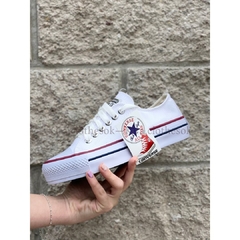 CONVERSE BLANCAS PLATAFORMA - KIRA.CLOTHESOK