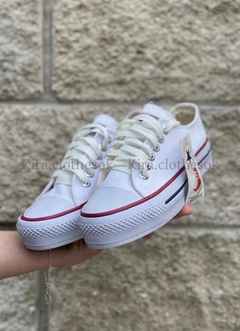 CONVERSE BLANCAS PLATAFORMA en internet