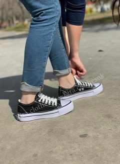 CONVERSE NEGRAS PLATAFORMA - comprar online