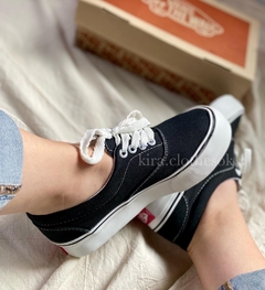 VANS ERA PLATAFORMA NEGRAS - comprar online