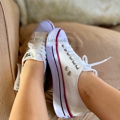 CONVERSE BLANCAS PLATAFORMA - comprar online