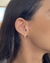 BRINCO EAR HOOK CRAV C/ZIRCÔNIA