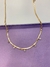 CHOKER FITA CRISTAL OURO