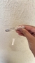 BRACELETE CORAÇÃO VAZADO RÓDIO BRANCO