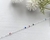 PULSEIRA 5 PEDRAS COLOR