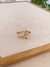 Piercing Fake X c/ detalhe liso e cravejado