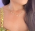 Choker Zircônia e Plaquinha