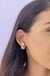 Brinco Ear Jacket C/ Pérola e Zirconia