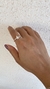 ANEL ARO FINO COROA 3 PONTAS COM ZIRCS