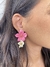 Brinco Maria Flor Rosa