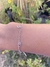Pulseira Coração Vazado Ródio Branco