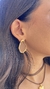 BRINCO LISO MARROM DOURADO - comprar online