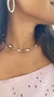 CHOKER DE ARO TORCIDO RÓDIO BRANCO