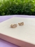 PIERCING DUPLO CRISTAIS CRISTAL OURO
