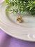 Argola micro Zirconia GOLD - comprar online