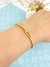Pulseira Dourada Meio Bracelete na internet