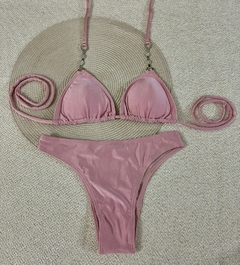 BIQUINI CORTININHA ROSÊ (35,00 ATACADO) - comprar online