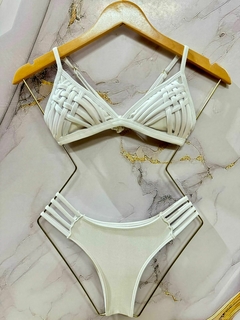 BIQUINI MACRAMÊ (40,00 ATACADO) - Caro Sol moda praia