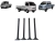 Válvula de escape 4 unidade 7X28 Effa Pick up / Towner jr