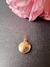 Pingente ouro amarelo agnus dei 10,5mm