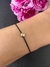 Pulseira ouro amarelo cordão com diamante 2mm - comprar online