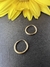 Brinco ouro amarelo argola 1,1cm diâmetro
