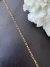 Pulseira ouro amarelo elos portugueses 3mm de diâmetro