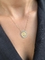 Colar ouro amarelo e branco medalha religiosa diversa* e borda com 28 moissanitas 1,5mm na internet