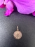 Pingente ouro amarelo medalha São Bento 12mm - comprar online