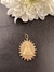 Pingente ouro amarelo Nossa Senhora Aparecida com 20 pedras 2mm