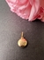 Pingente ouro amarelo agnus dei 8,5mm