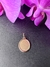 Pingente ouro amarelo medalha imagem religiosa diversa oval 13x15mm - comprar online