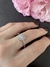 Anel ouro branco flor 23 diamantes - comprar online