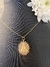 Pingente ouro amarelo Nossa Senhora Aparecida com 20 pedras 2mm - comprar online