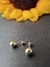 Brinco ouro amarelo bolinha 6mm