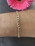 Pulseira ouro amarelo grumet 4,4mm de largura - Lavoro Joias
