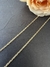Corrente ouro amarelo elos cadeados arredondados fio 5 com 2mm de largura a partir de 40cm comprimento