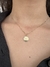 Pingente ouro amarelo medalha 1,1cm diâmetro com imagem espírito santo e 1 diamante 1mm na internet