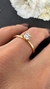 Anel ouro amarelo solitário 6 garras diamante laboratório 4,3mm - Lavoro Joias