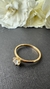 Anel ouro amarelo solitário 6 garras diamante laboratório 4,3mm - comprar online