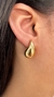 Brinco ouro amarelo gota gorda G 22mm altura - loja online
