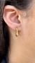 Brinco ouro amarelo argola gota G 18,9mm de altura na internet