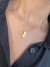 Pingente ouro amarelo menina 1,65cm de altura e 1 diamante 1,3mm - comprar online