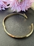 Bracelete ouro amarelo rígido tipo escrava com 4,5mm largura - comprar online