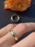 Par aliança ouro amarelo bombê anatômica 4,7mm com 12 diamantes - comprar online