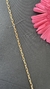 Pulseira ouro amarelo elos chanfrados Fio 2 com 3,5mm largura na internet